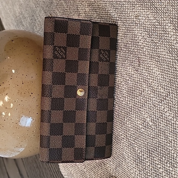 Louis vuitton Sarah wallet Damier Ebene